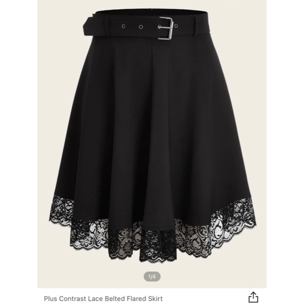 SHIEN Brand new lace skirt